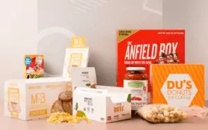 food product boxes