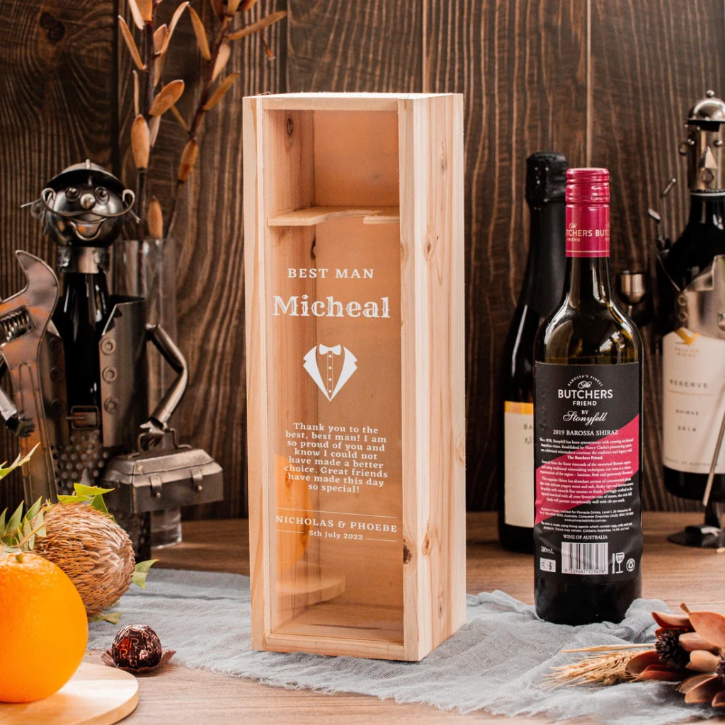 wooden wine box