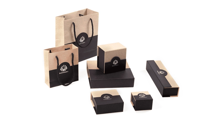 kraft jewelry boxes