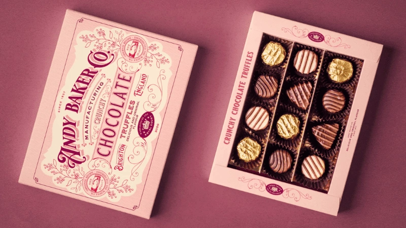 chocolate packaging design