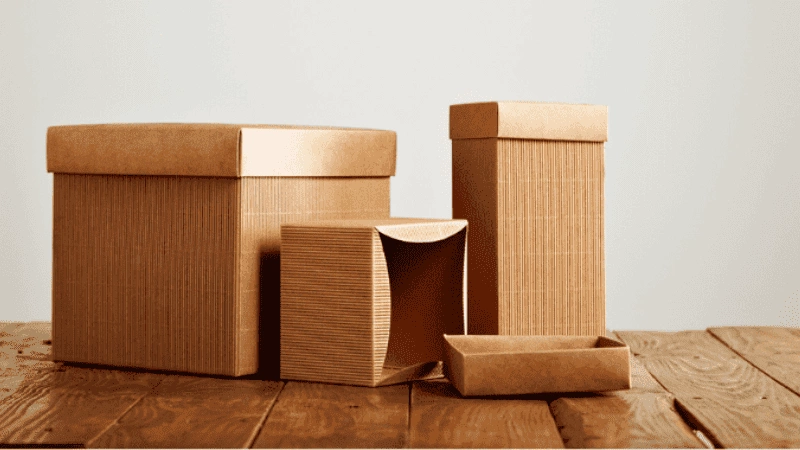 corrugated boxes