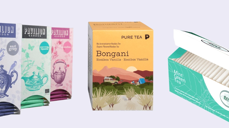 tea packaging boxes